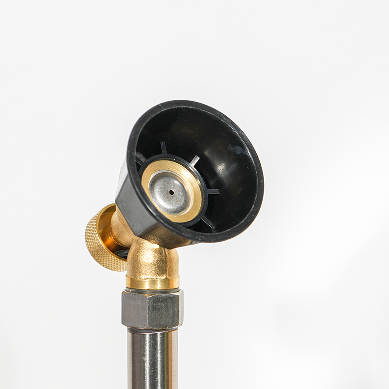 汽油机柱塞泵配件可调喷雾迷雾农用高压泵打药防风罩喷头黑色单孔