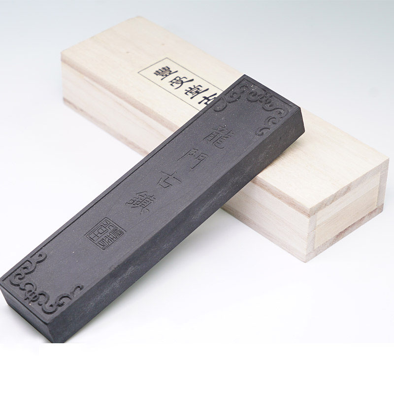 药墨非遗传承人程美玲手工制作《龙门古镇》收藏送礼自用佳品