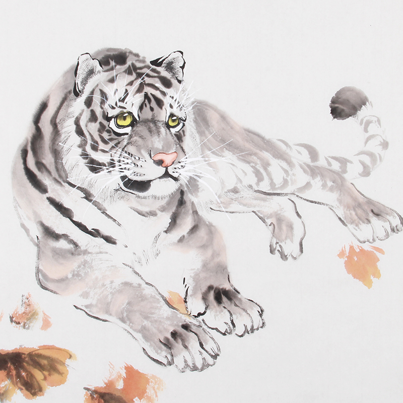 谭乐丹《精品虎系列 小憩》