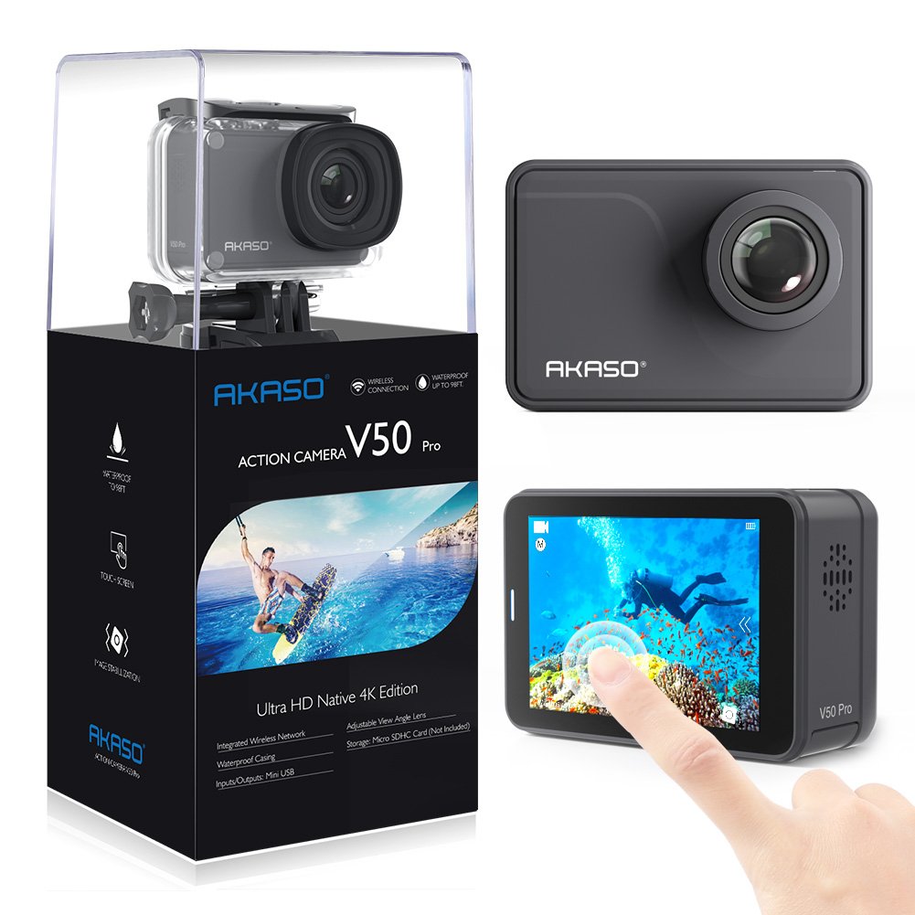 海外代购 Akaso v50 Pro 4K/30fps 20MP WiFi运动摄像头30米防水|ruв категории компьютерное оборудование/дисплей/Компьютерная периферия, Компьютер, аудиовизуальных аксессуаров, камера - от Buy2taobao.com для оказания профессиональной услуги покупки агента Taobao
