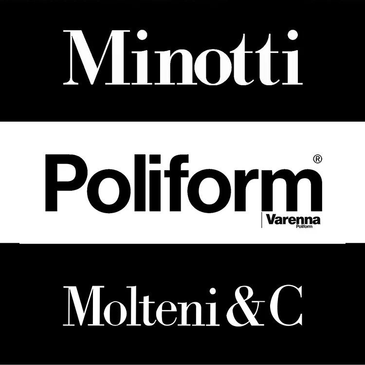 意大利品牌minottipoliformmolteni家具组合cad图块图库设计素材