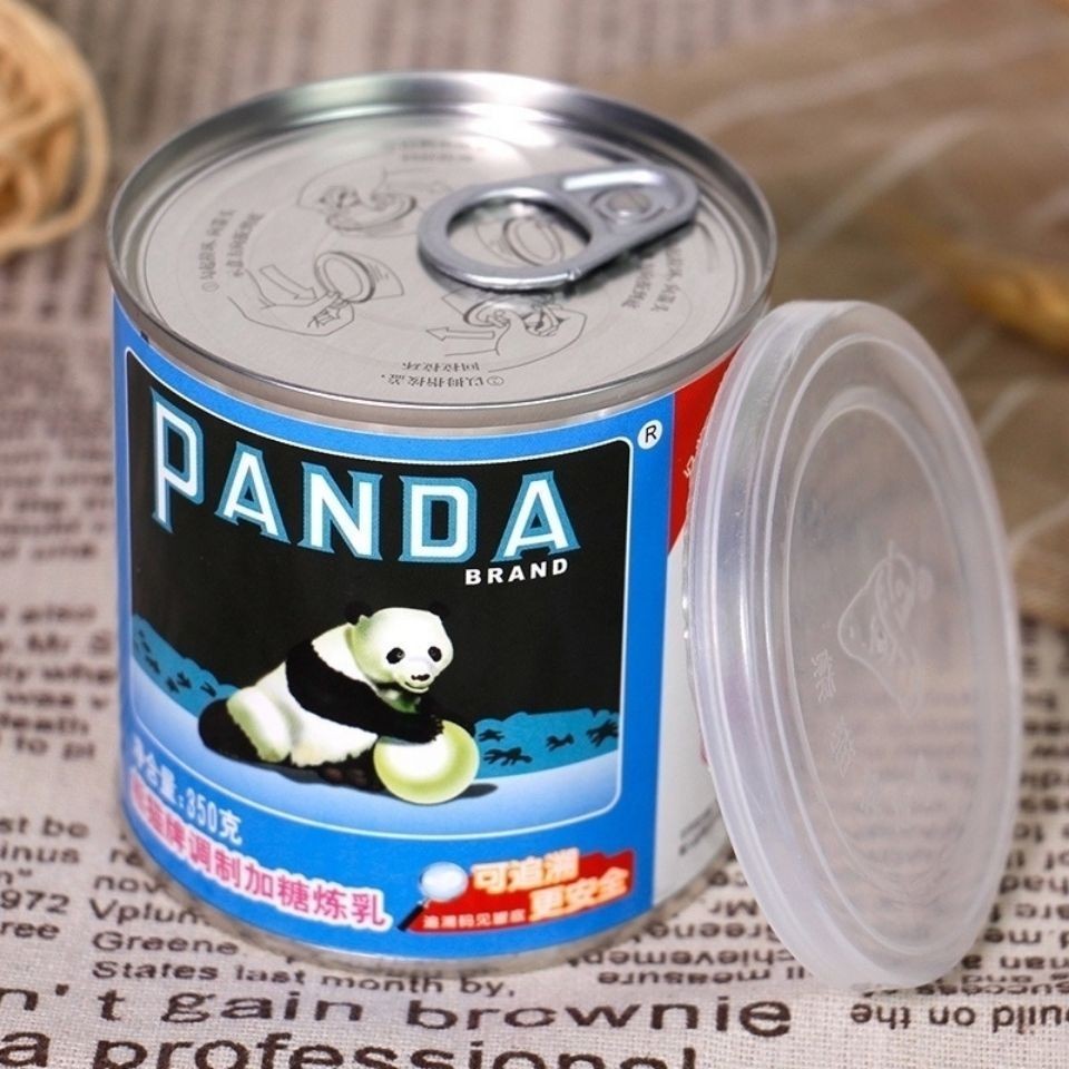 商用炼乳熊猫牌炼奶 350*1罐装炼奶酱烘培家用炼乳吐司蛋挞咖啡