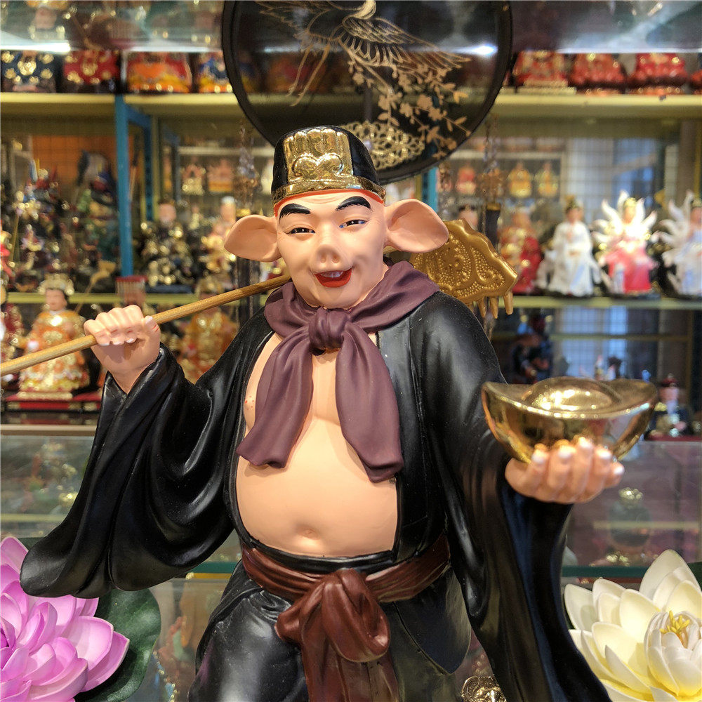 彩衣正品八戒摆件树脂神像佛像猪八戒摆件