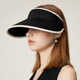防晒帽女夏季UV太阳帽大帽檐遮脸空顶帽防紫外线遮阳帽多功能新款