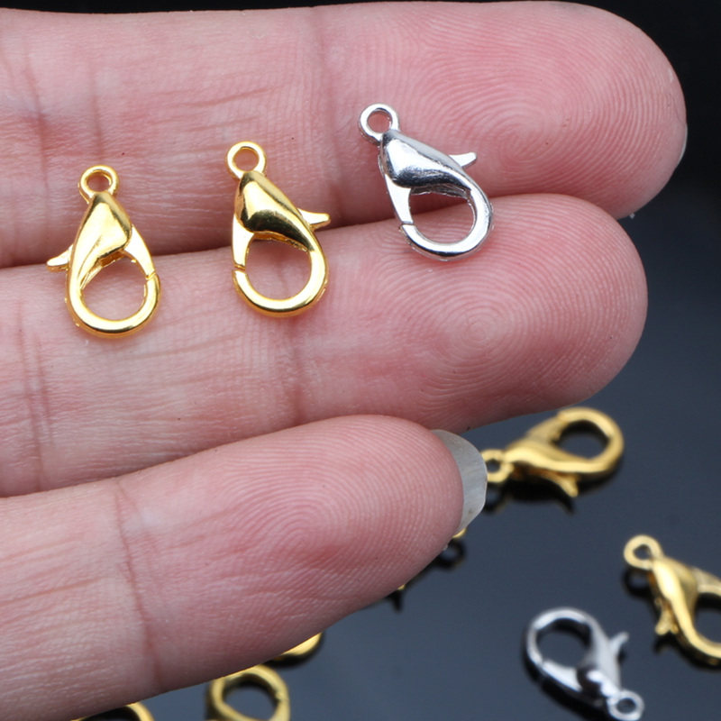 手工diy饰品配件金属龙虾扣多规格串珠子项链手链连接材料 包邮 - 一
