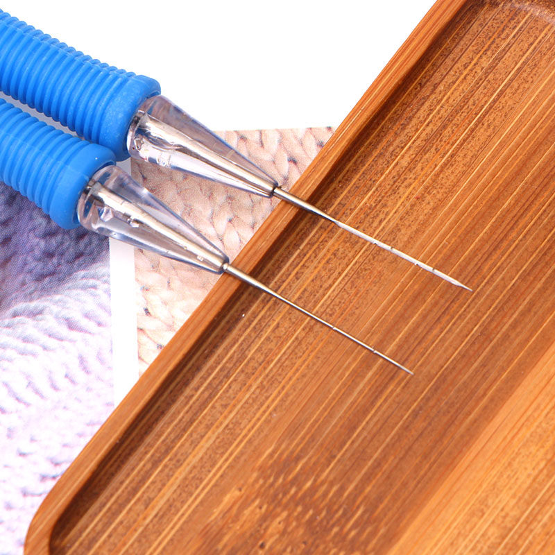 diy羊毛毡戳戳乐戳针单针/刺布用戳戳乐/毡刺针笔式带针柄