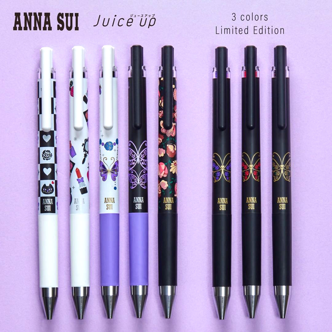 日本pilot百乐juiceup果汁笔anna sui安娜苏联名限定0.4/0.