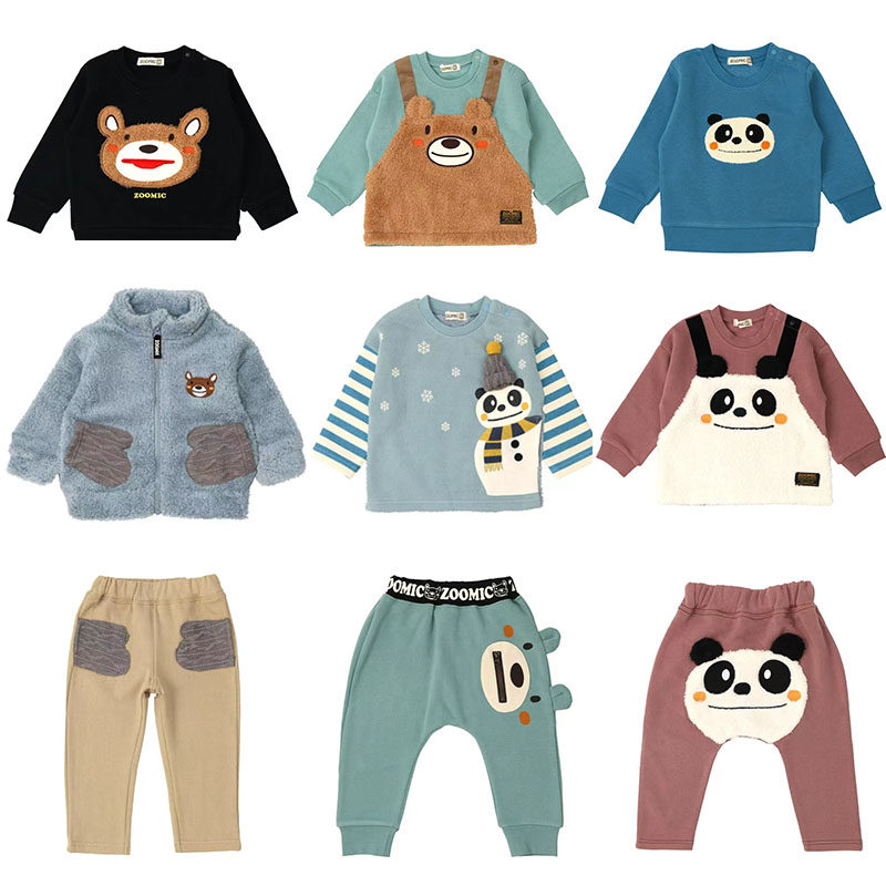 儿童卡通女童卫衣男休闲冬季mic宝宝zo童装卫衣