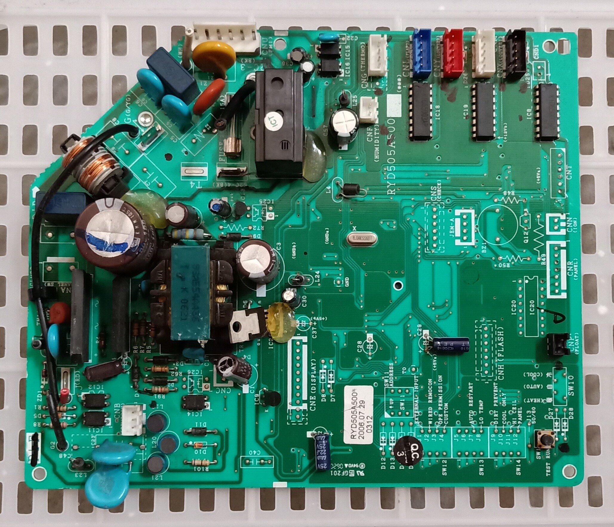 原装三菱重工空调电脑主板ryd505a500pcb电路板