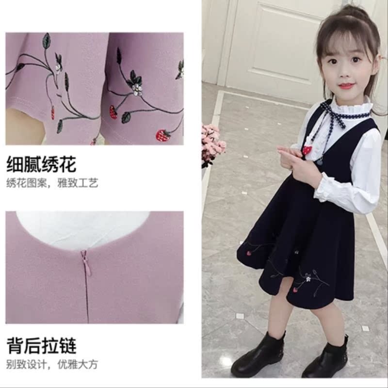 童装女童春装套装2019新款儿童裙子两件套公主连衣裙洋气女孩套裙在类目 童装/婴儿装/亲子装, 套装中 - 来自Buy2taobao.com提供专业的淘宝代购服务