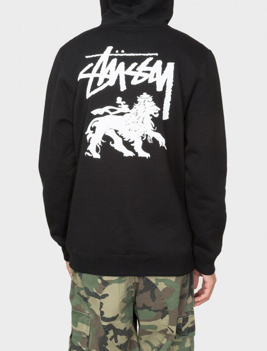 stussy斯图西男潮选徽标图案套头抓绒帽衫 1924120 美国代购优惠券