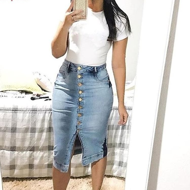 女装包臀性感牛仔裙长裙Women's bag hip sexy denim skirt dress在类目 女装/女士精品, 半身裙中 - 来自Buy2taobao.com提供专业的淘宝代购服务