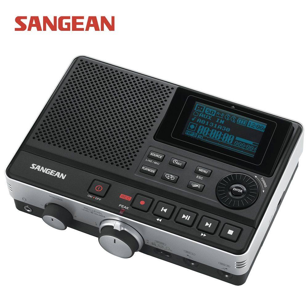 tecsun德生pl660波段数字调谐立体声钟控充电短波老人收音机