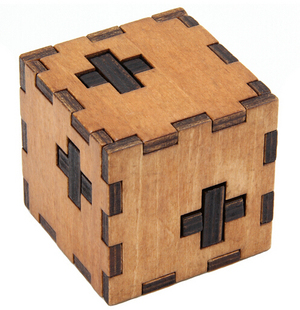 wooden puzzle box brain teaser puzzles game toy iq education