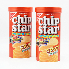 日本进口正品NABISCO纳贝斯克chip star上汤浓汤味薯片50g