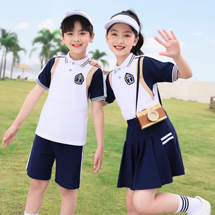 小学生校服一年级小童班服初中生夏季男女孩运动服套装幼儿园园服