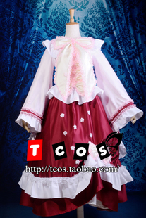 TCOS 东方Project 幻想樱花 蓬莱山辉夜cos服 动漫cosplay服装女