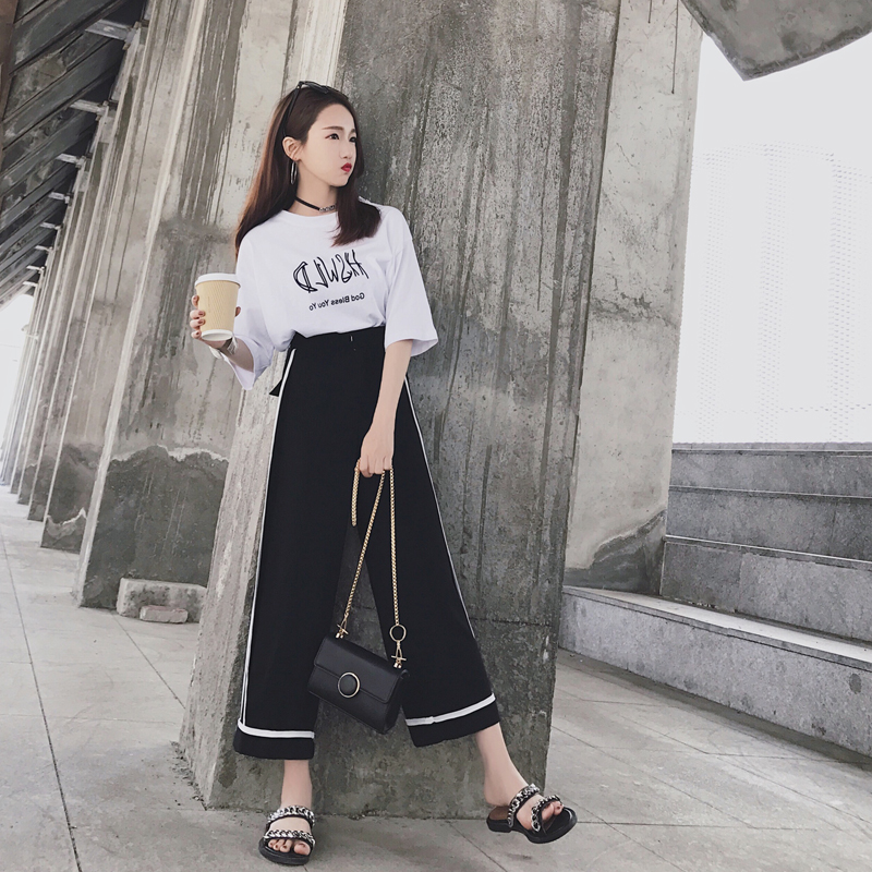 套裝女夏2019新款韓版休閑運動服初中學生兩件套女寬松時尚夏裝潮在類目 女裝/女士精品, 套裝/學生校服/工作制服, 休閒運動套裝中 - 來自Buy2taobao.com提供專業的淘寶代購服務