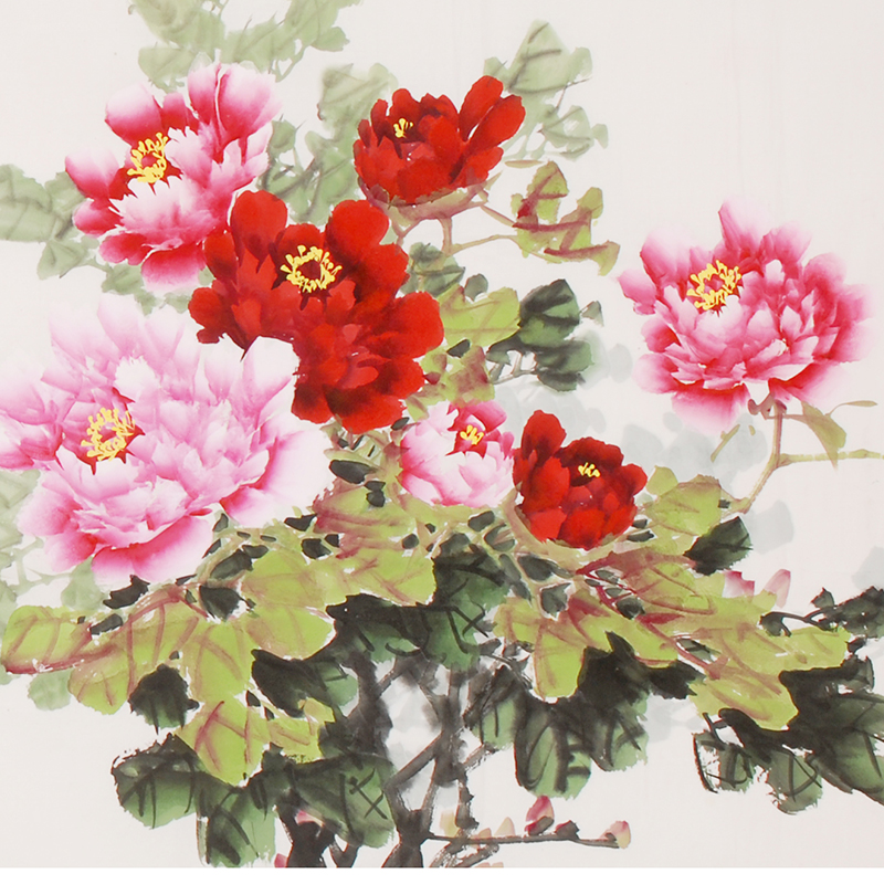 张福生《花开富贵》 职业牡丹画家tbzfs1806808