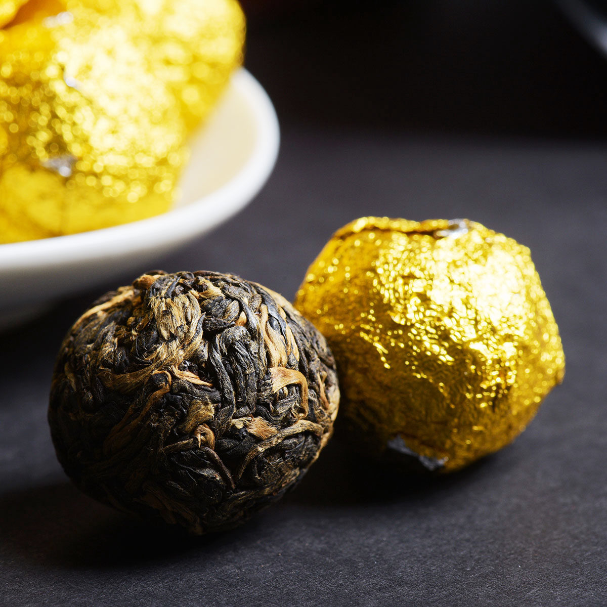 6套 2017年勐海古树红茶小龙珠礼盒装