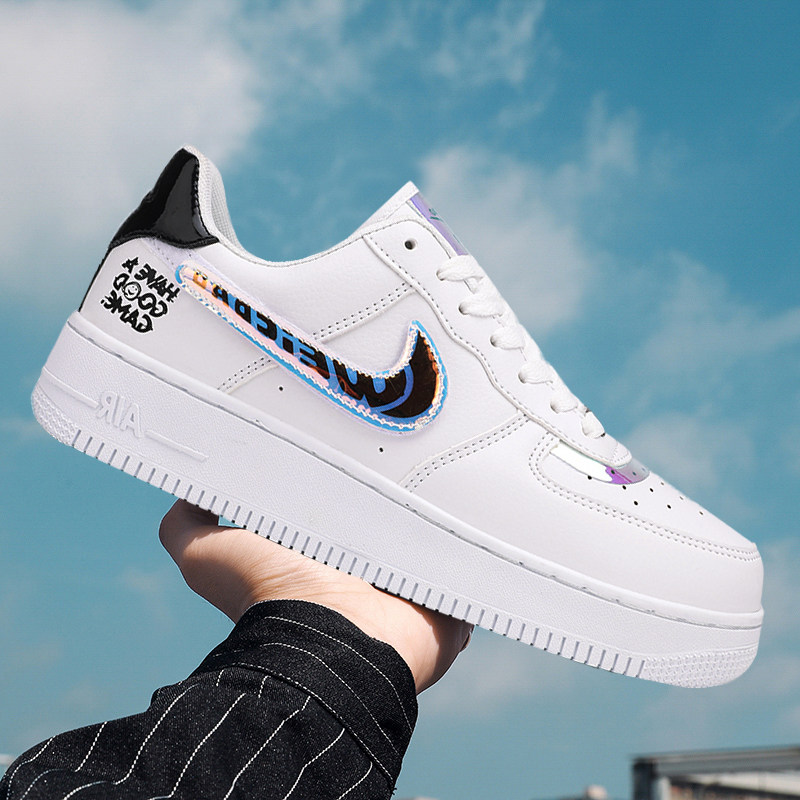 官网正版女鞋aj1空军一号情侣款男鞋过毒低帮板鞋aj运动休闲鞋