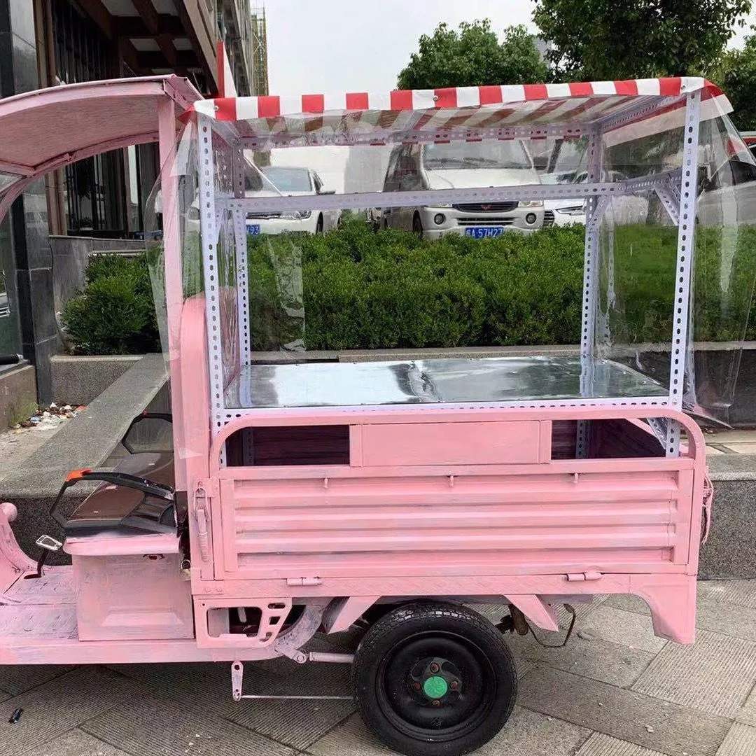 三轮车组装架摆摊专用架子赶会电动车架路边摊炒面小吃车摆摊架子