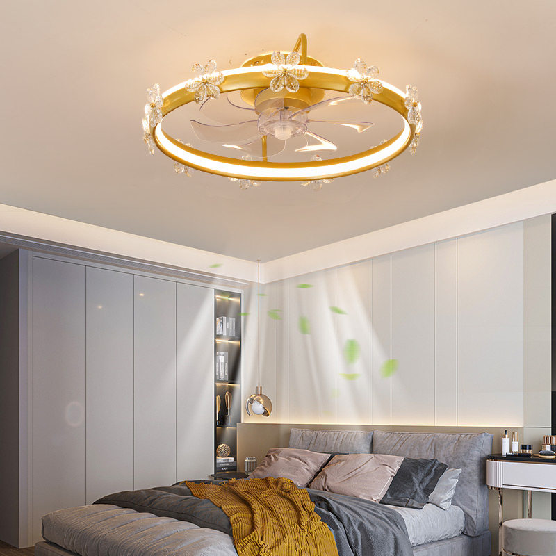 房间风扇灯卧室优惠券爱比价妈妈