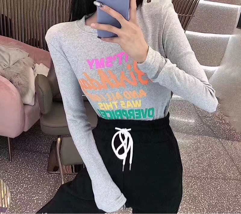Rui Xi 2019 Autumn and winter new pattern Women's wear fashion Socket Western style letter printing Versatile Trend jacketin the Women's clothing/Boutique , Sweaters category - from Buy2taobao.com to provide professional Taobao agent buy service