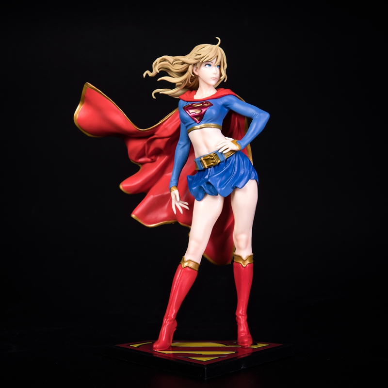 正义联盟dc漫画美少女supergirl女超人超女归来手办模型摆件