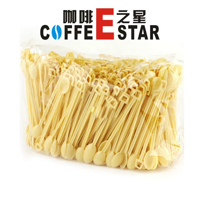 【实体店铺】咖啡羹/咖啡棒/一次性咖啡勺/塑料咖啡搅拌棒 100支|ruв категории посуда, кофе, кофе ложка - от Buy2taobao.com для оказания профессиональной услуги покупки агента Taobao