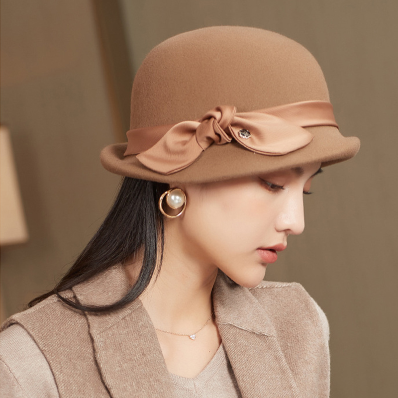 气质名媛帽子女款冬季女帽冬帽时尚冬天洋气好看的贝雷帽女秋冬冒