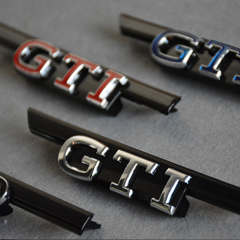 高尔夫8改装中网R/GTI/GTE车标识八代专用滴漆工艺个性装饰贴配件