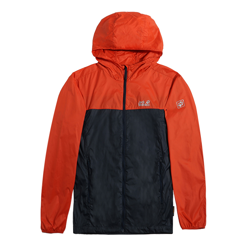 jackwolfskin狼爪皮肤衣男21春季新款户外防晒运动风衣5321071