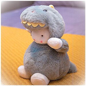 可爱超萌小羊公仔毛绒玩具摆件羊羊玩偶布娃娃小号儿童生日礼物!