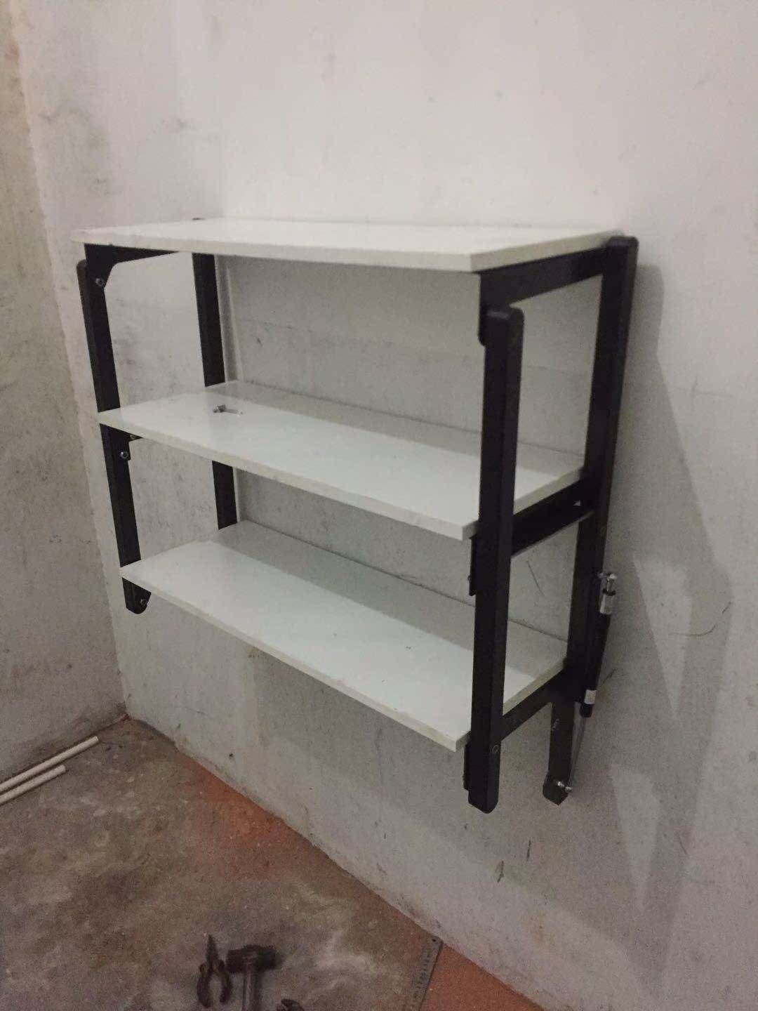 置物架变餐桌多功能折叠可变形花架桌子多层创意壁挂式书架变餐。|ruв категории жилой мебели, Таблица класса, складной стол - от Buy2taobao.com для оказания профессиональной услуги покупки агента Taobao