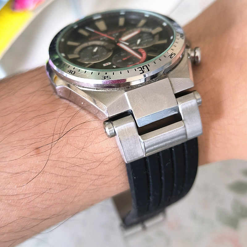 领券购买>梦诗纯 适配卡西欧光动能lcw-m300 eqs-500 efv-540手表钢带