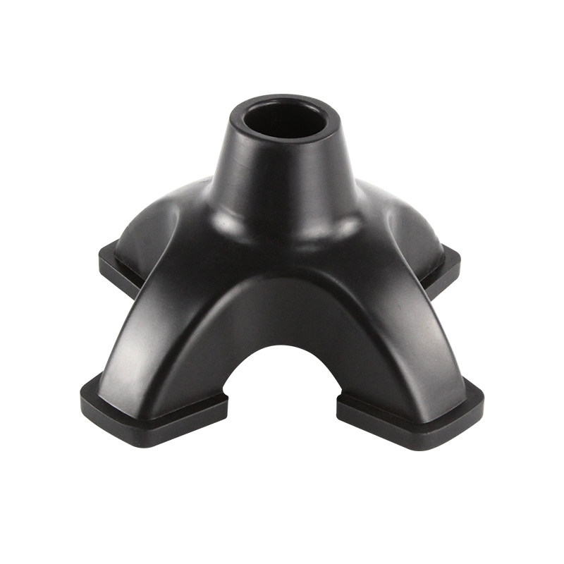 reallife日本乐来福老人拐杖专用四角脚垫单拐脚套橡胶橡皮皮垫