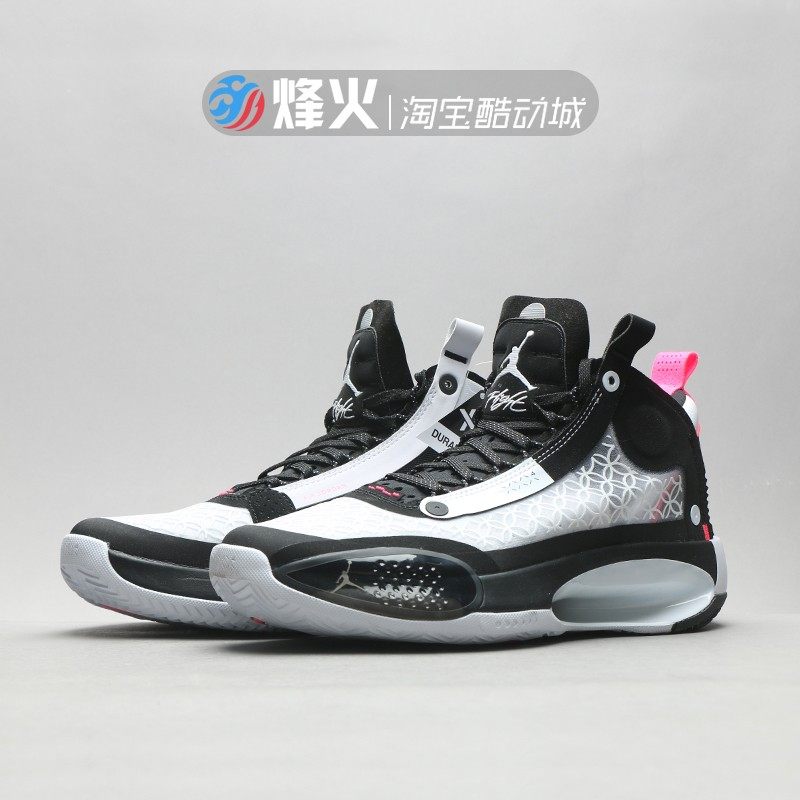 热销烽火体育_烽火air jordan 34 aj34新年cny黑白日食篮球鞋bq3384