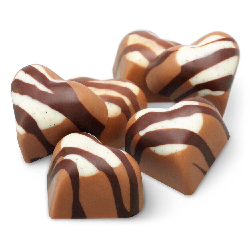 英国代购hotelchocolat新款情人节焦糖夹心心形巧克力夹心巧克力