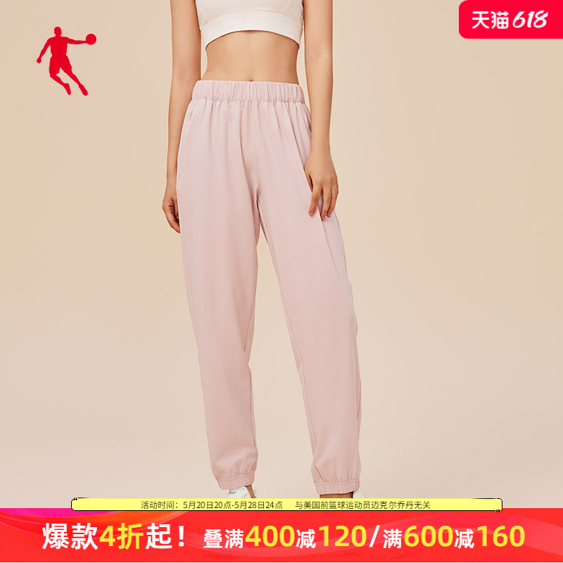 中国乔丹运动服女裤子2024夏季新