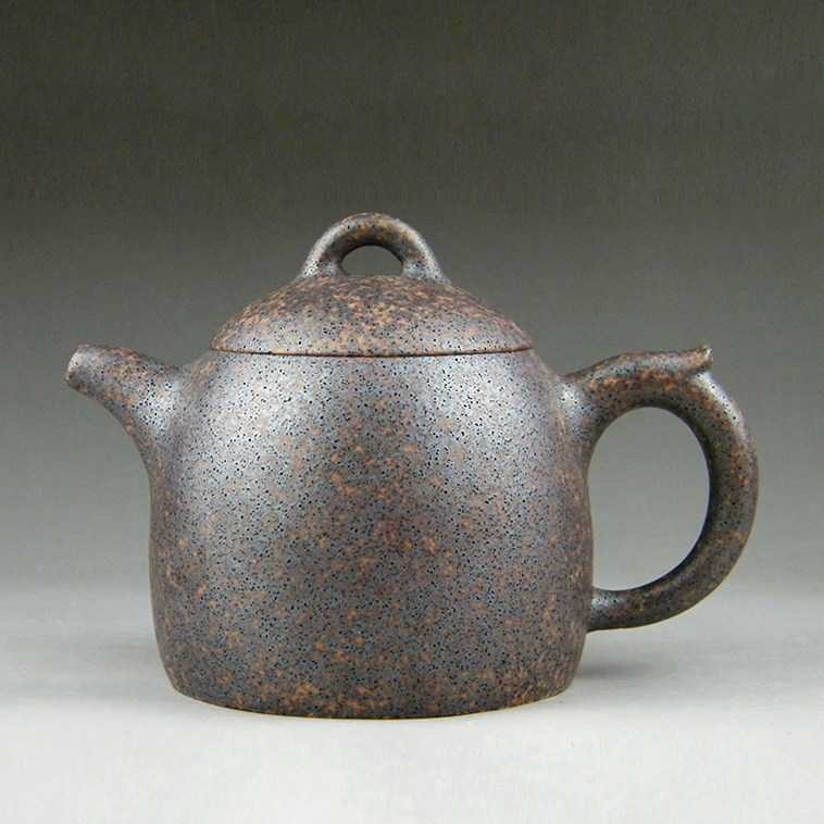 宜兴紫砂壶全纯手工名家正品原矿高温老段泥窑变壶百合家用泡茶壶