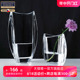 捷克进口 水晶玻璃花瓶BOHEMIA 现代插花餐桌摆件透明轻奢风装饰
