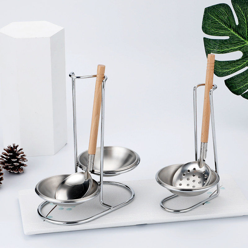 一折汤勺漏勺架