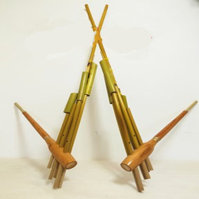 贵州芦笙手工侗族舞台道具6管大