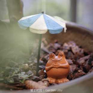 爱上花园|红陶动物摆件 卡通装饰庭院园艺杂货 猫咪兔子青蛙蜗牛