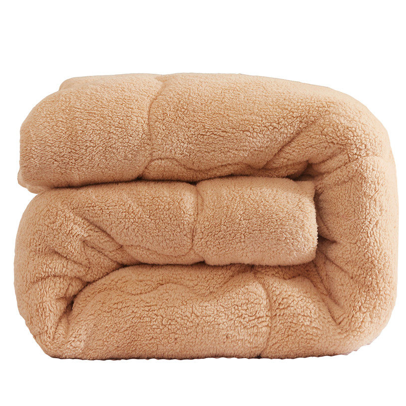 特价儿童被子 冬被 加绒加厚_ -冬被毛被子羊羔绒加厚保暖冬季棉被子