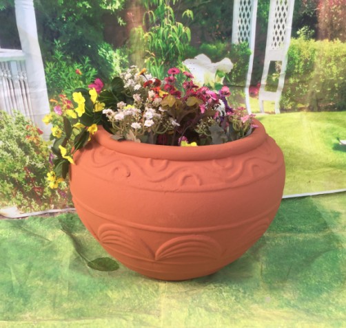 European red pottery basin-Sugar-fired red pottery pot-Gardening supplies-Garden Scenery Ceramic pots Red potteryin the Flower delivery/Flowers simulation/Plants gardening , Vase/Flower/Flowerpot/Flower (New) , Flowerpot category - from Buy2taobao.com to provide professional Taobao agent buy service
