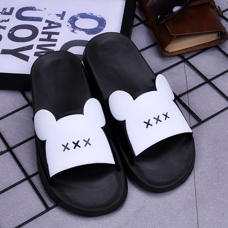 韩版2017新款大码拖鞋女夏41-43时尚40平底百搭防滑软底凉拖外穿