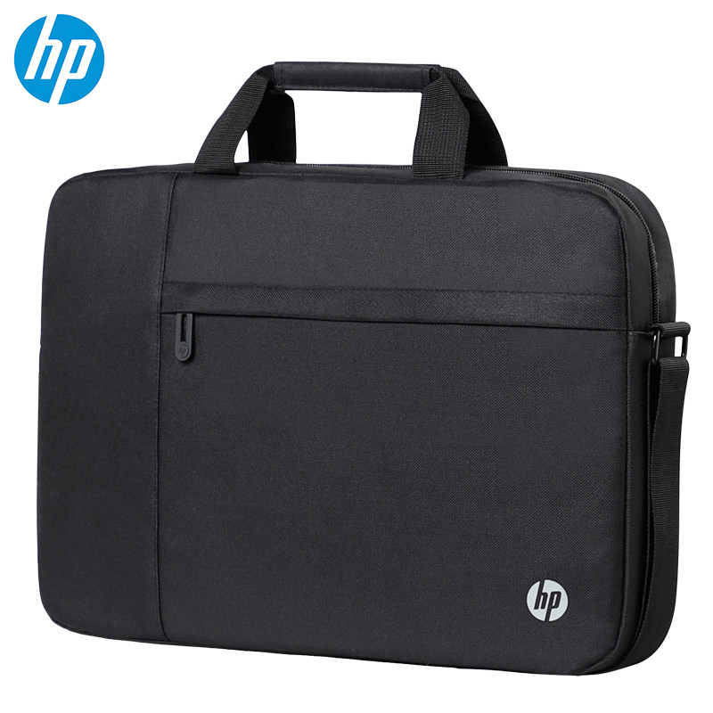 惠普电脑包女手提15.6寸笔记本单肩包商务斜挎背包时尚男公文包