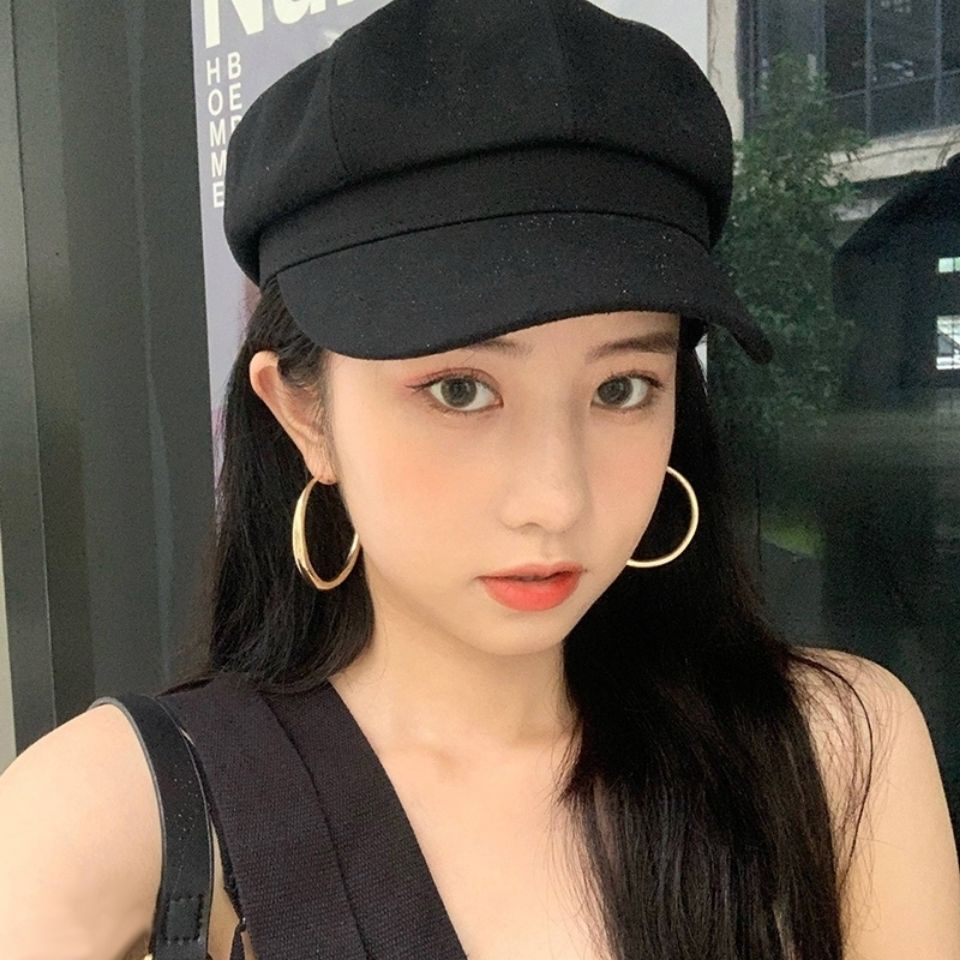 大圈圈耳环女2021年新款潮夸张个性耳饰高级感气质冷淡风耳圈素圈